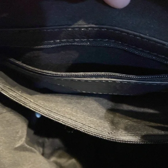 Convertible black bag/ backpack. Never used- perfect! - Picture 6 of 8